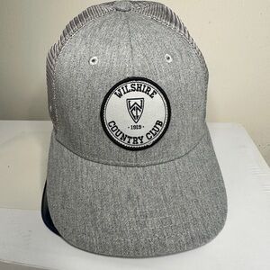 Wilshire Country Club Gray Men's Trucker Cap